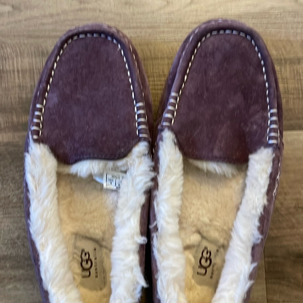 Ugg Slippers- purple.